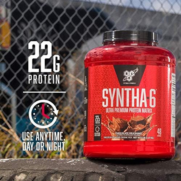 Bsn Syntha6 Protein Powder Vanilla Ice Cream 80 Ounce