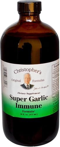 Christopher'S Original Formulas Super Garlic Immune Syrup 16 Fl Oz