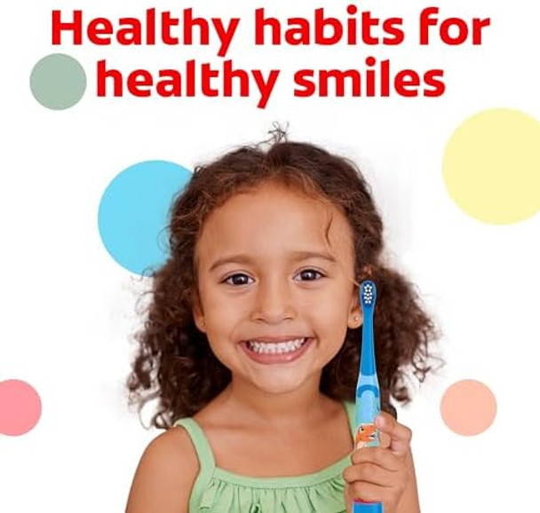 Colgate Kids Fluoride Toothpaste Kids Watermelon Toothpaste Gel With Fluoride Watermelon Burst Flavor 4.6 Oz Tube