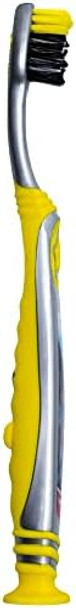 Colgate Batman Toothbrush For Children With Suction Cup Kids 5+ Years Old Extra Soft Pack Of 4