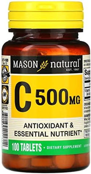 Mason Natural C 500Mg 100 Tablets
