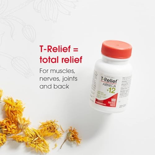 Medinatura Trelief Arnica +12 Natural Pain Relievers 100Ct Tablets Trelief Natural Pain Relief Arnica +12 4Oz Cream Bundle