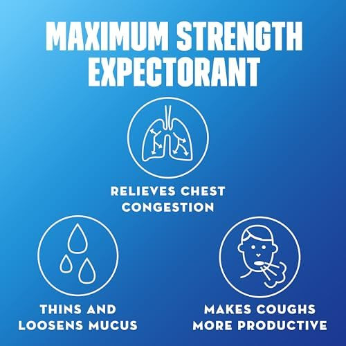 Mucinex Chest Congestion Maximum Strength 12 Hour Extended Release Tablets Relieves Chest Congestion Caused By Excess Mucus(#1 Doctor Recommended Otc Expectorant) 1200Mg 42 Count (Pack Of 1)