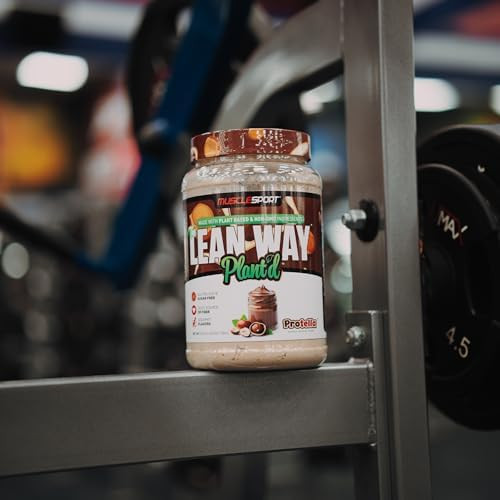 Musclesport Lean Way Plant Protein Pea Protein And Brown Rice Protein Blend With Added Cla Mct And Lcarnitine 20 Servings (Fruity Cereal)