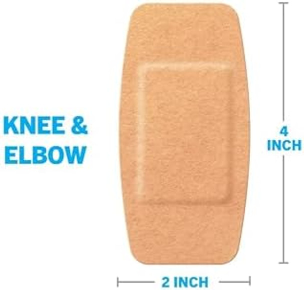 Nexcare Soft 'N Flex Bandages 2" X 4" Flexible Fabric Knee & Elbow Size 8 Count Per Box (Pack Of 3 24 Bandages Total) Nexcare Soft 'N Flex Bandages 2" X 4" Flexible Fabric Knee & Elbow Size 8 Count Per Box (Pack Of 3 24 Bandages Total)
