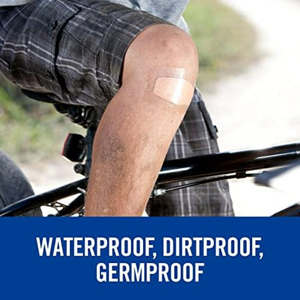 Multipack Nexcare Waterproof Clear Bandages And Max Hold Waterproof Bandages Covers And Protects 360Degree Seal Around The Pad Exceptional Protection Against Water Dirt And Germs100 And 40 Count