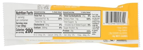 No Cow Chocolate Dipped Peanut Butter Protein Bar 2.12 Oz