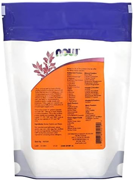 Now Foods Empty Gel Caps #3 1000 Caps