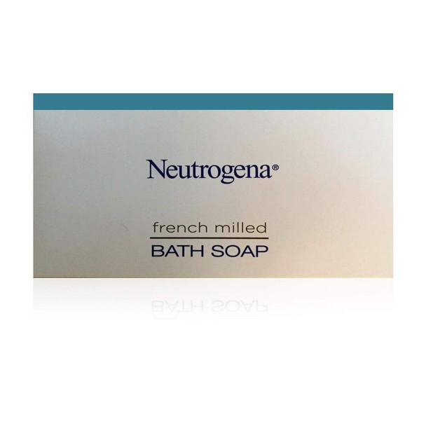 Neutrogena French Milled Massage Bar Bath Soap With Nubs. Lot of 24 Each 1.25oz Bars. 30oz Total