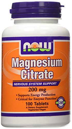 Now Foods Magnesium Citrate 200 Mg