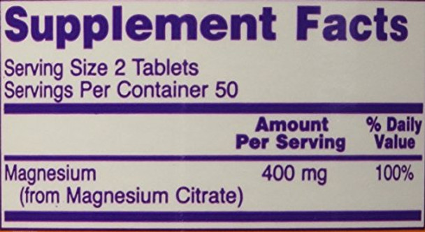 Now Foods Magnesium Citrate 200 Mg