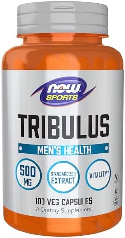 Now Sports Nutrition Tribulus (Tribulus Terrestris) 500 Mg Enhanced Vitality 100 Veg Capsules