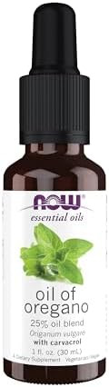 Now Essential Oils Oil Of Oregano 25% Blend Of Pure Oregano Oil In Pure Olive Oil Comforting Aromatherapy Scent Steam Distilled Vegan Child Resistant Cap 1Ounce