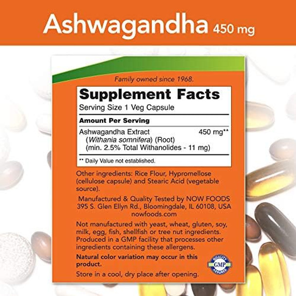 Now Foods Ashwagandha Extract 450Mg 90 Vcaps (Pack Of 2) Now Foods Ashwagandha Extract 450Mg 90 Vcaps (Pack Of 2)