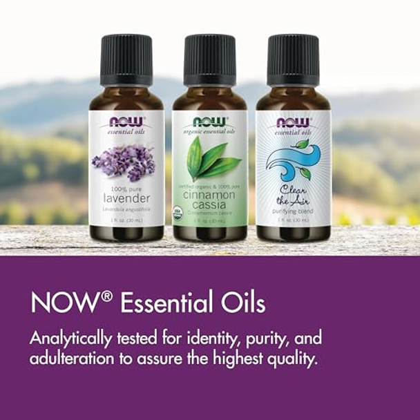 Now Foods Essential Oils Muscle Zen Essential Oil Blend For Sports Massage Steam Distilled 1Ounce