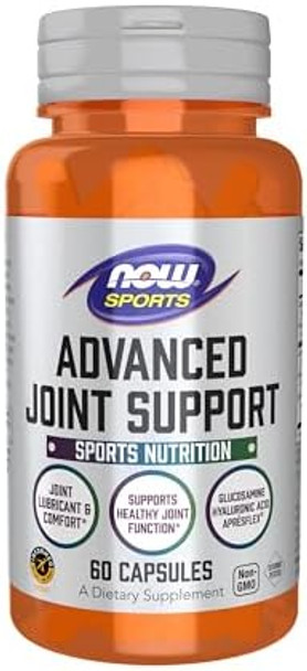Now Sports Nutrition Advanced Joint Support Glucosamine Hyaluronic Acid Apresflex 60 Capsules Now Sports Nutrition Advanced Joint Support Glucosamine Hyaluronic Acid Apresflex 60 Capsules
