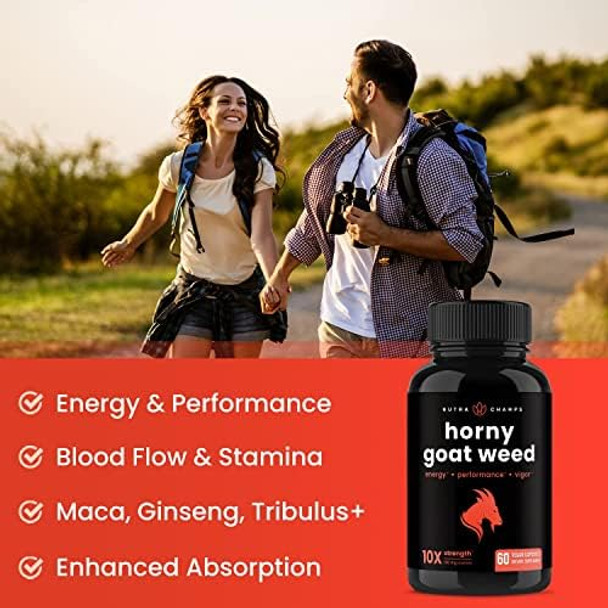 Nutrachamps Larginine Capsules And Horny Goat Weed Capsules 2 Pack Bundle Nutrachamps Larginine Capsules And Horny Goat Weed Capsules 2 Pack Bundle