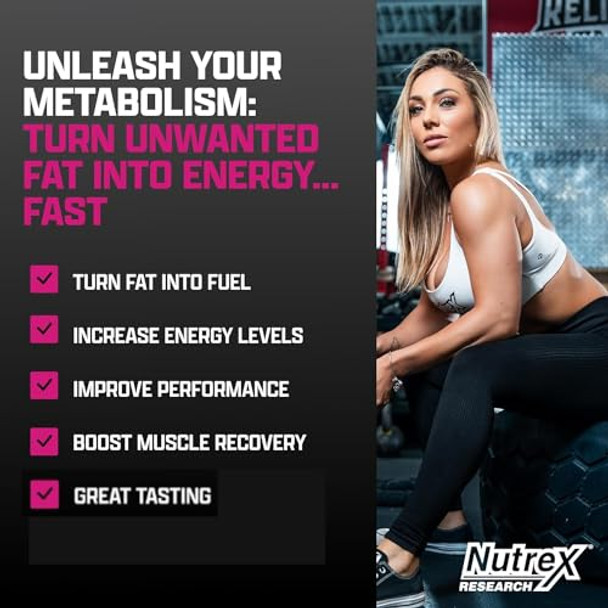 Nutrex Research Lipo6 Defining Gel & Lcarnitine 3000 Stimulant Body Support & Workout Companion Fastabsorbing Topical Gel + Liquid Lcarnitine