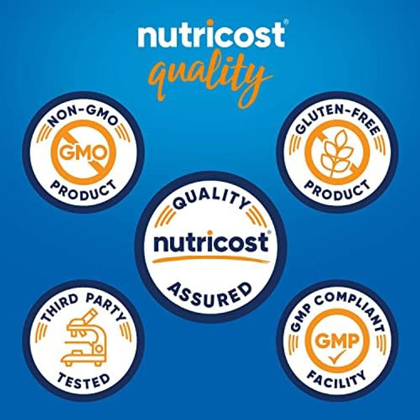 Nutricost Keratin Hydrolized Peptide Capsules 500Mg 120 Capsules (60 Servings) Nongmo Gluten Formula
