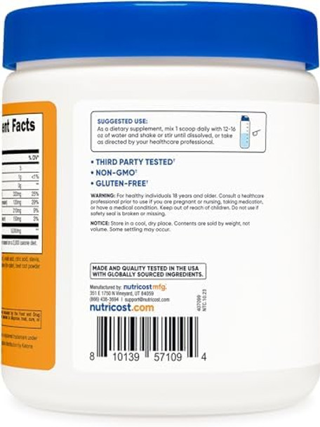 Nutricost Bhb Salts Drink Mix (30 Servings Peach Mango Flavored) (5G Bhb Per Serving) 0G Total Sugars Vegetarian Product Nutricost Bhb Salts Drink Mix (30 Servings Peach Mango Flavored) (5G Bhb Per Serving) 0G Total Sugars Vegetarian Product