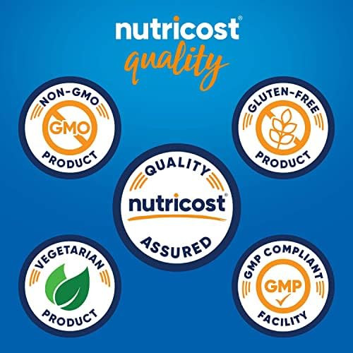 Nutricost Zinc Oxide Powder (500 Grams) 100% Pure No Additives Vegan Nongmo Nutricost Essentials