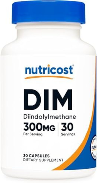 Nutricost Dim Diindolylmethane 300Mg 30 Capsules