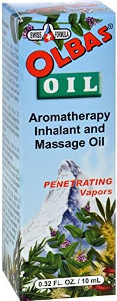 2 Packs Of Olbas Oil 0.32 Fl Oz