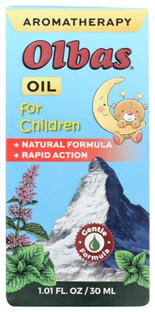 Olbas Oil Aromatherapy Inhalant For Children 1.01 Fl Oz