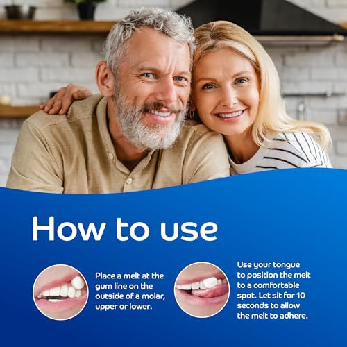 Oracoat Xylimelts For Dry Mouth Night Time Or Day Moisturizing Dry Mouth Adhering Discs Sugar With Xylitol 40 Count Slightlysweet Flavor 8Hour Relief