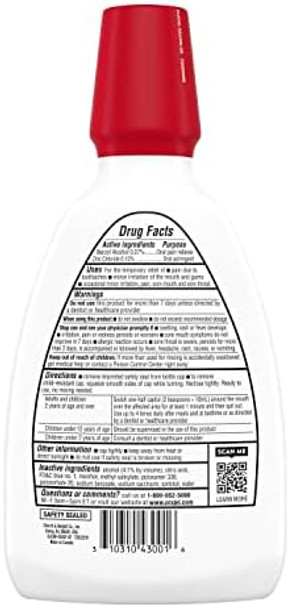 Orajel Toothache & Gum Pain Relief Bundle: Maximum Strength Gel Tube 0.42Oz + Double Medicated Toothache Rinse 16Oz Orajel Toothache & Gum Pain Relief Bundle: Maximum Strength Gel Tube 0.42Oz + Double Medicated Toothache Rinse 16Oz
