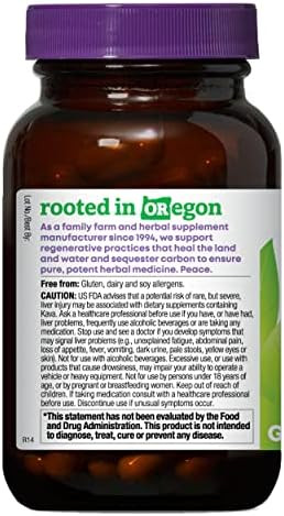 Oregon'S Wild Harvest Kava Root Capsules 90 Count