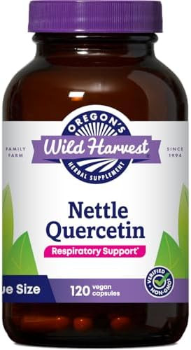 Oregon'S Wild Harvest Wormwood Herbal Supplement – Organic Digestion Support Nongmo Gluten 180 Vegan Capsules