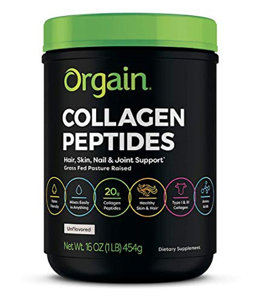 Orgain Hydrolyzed Collagen Powder Organic Nutritional Protein Shake (Packaging May Vary)