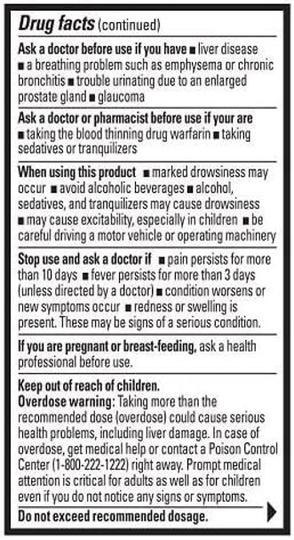 Percogesic Extra Strength Pain Relief Aspirin Dual Action Relief 40 Coated Caplets (6 Pack) Percogesic Extra Strength Pain Relief Aspirin Dual Action Relief 40 Coated Caplets (6 Pack)