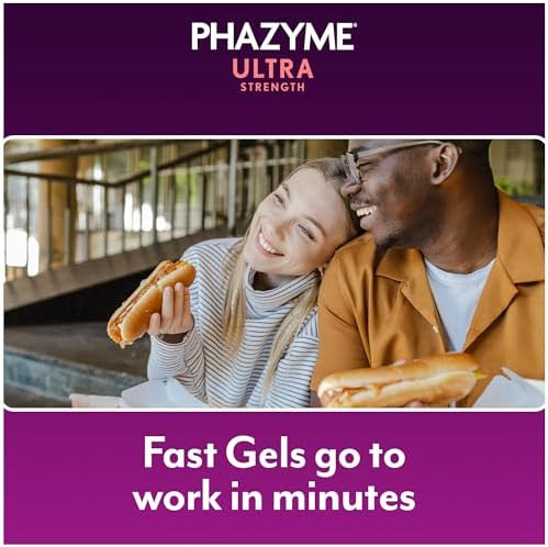 Phazyme Ultra Strength Gas And Bloating Relief 180 Mg 12 Fast Gels 24 Pack