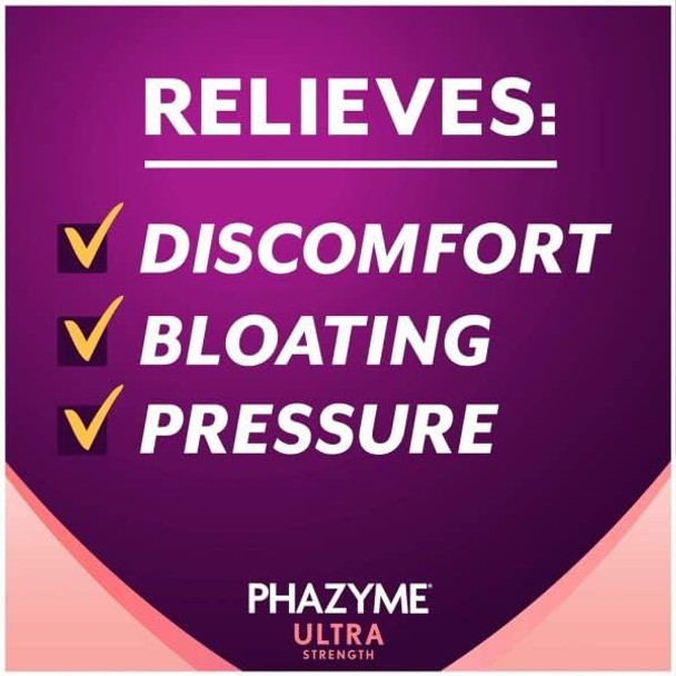 Phazyme Ultra Strength 180 Mg Antigas Softgels 48 Count (Pack Of 2)