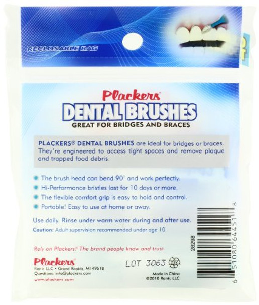 Plackers Interdental Brushes 10 Ct