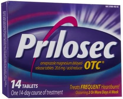 Prilosec Otc Acid Reducer Tablets 14Ct (Quantity Of 3)