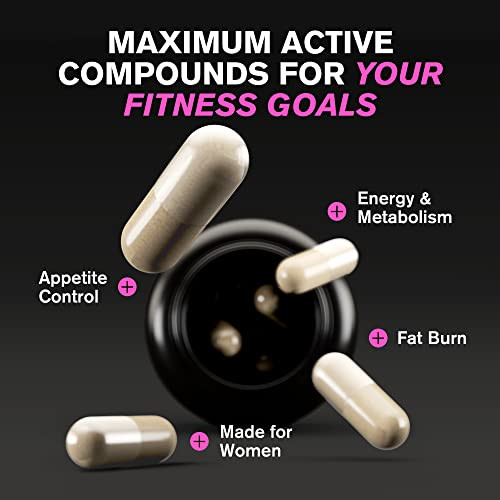 VitaRaw Weight Loss Pills for Women Diet Pills for Women The Best Fat Burners for WomenThis Thermogenic Fat Burner is a Natural Appetite Suppressant and Metabolis Bomoster Supplement Helps Reduce Belly Fat