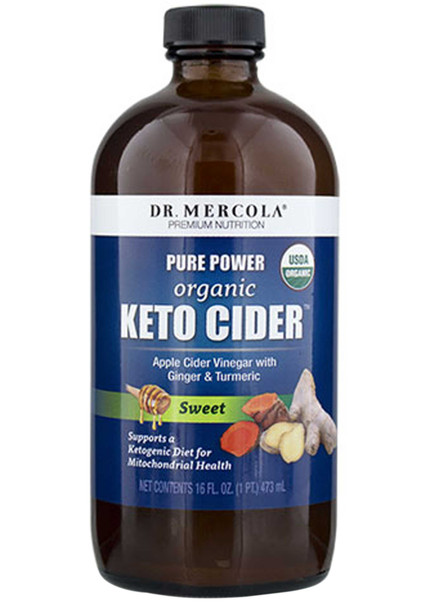 Dr. Mercola Organic Keto Cider Sweet (Apple Cider Vinegar Sweet Organic)