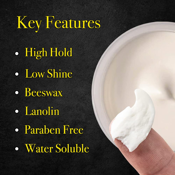Pete and Pedro Putty XL - Hair Putty for Men with Strong Hold and Matte Finish {Featured on Shark Tank}
