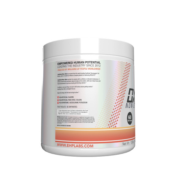 EHP Labs OxyShred Non Stimulant Pre Workout Powder  Stim Free Pre Workout Caffeine Free Preworkout for Men and Women with L Glutamine and Acetyl L Carnitine  Peach 60 Servings