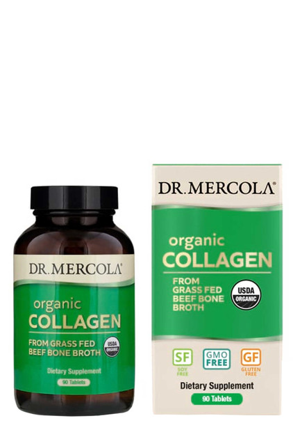 Dr. Mercola Organic Collagen from Grass Fed Beef Bone Broth