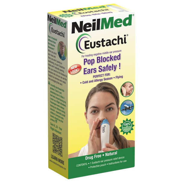 NeilMed Eustachi Eustachian Tube Exercise Pop Blocked Ears Safely Helps Relieve Ear Pressure