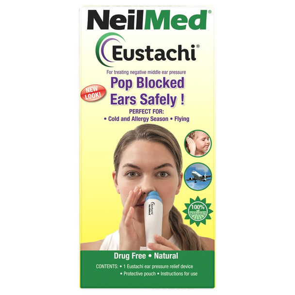 NeilMed Eustachi Eustachian Tube Exercise Pop Blocked Ears Safely Helps Relieve Ear Pressure