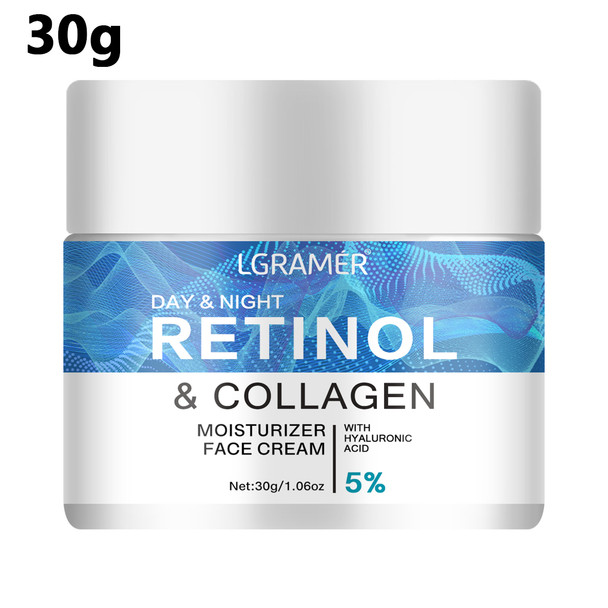 Retinol Firming Face Cream Lifting Neck Anti-aging Remove Wrinkles Night Day Cream Moisturizing Facial Serum Body Skin Care 30g