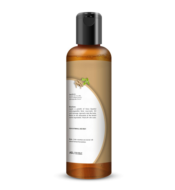 Korus Essential Ashwagandha Bala Oil - 200ml - Ayurvedic Massage Oil