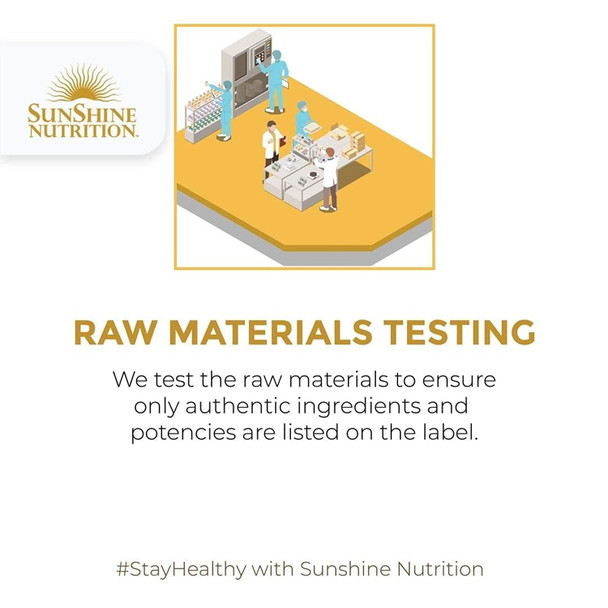 Sunshine Nutrition Advanced Collagen + Vitamin C 6000Mg 100 Tablets For Hair Skin Nail and Bone Health  Dietary Supplement