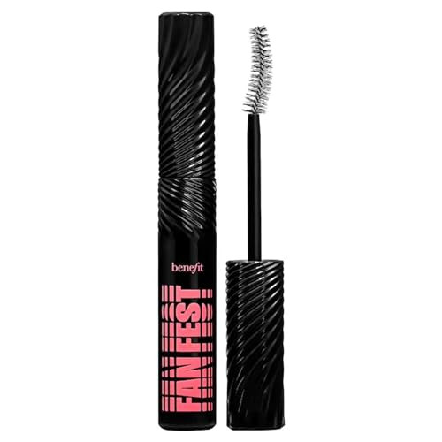 Benefit Cosmetics Mini Fan Fest Fanning & Volumizing Mascara Hyper Black 0.07 Ounce (Pack Of 1)