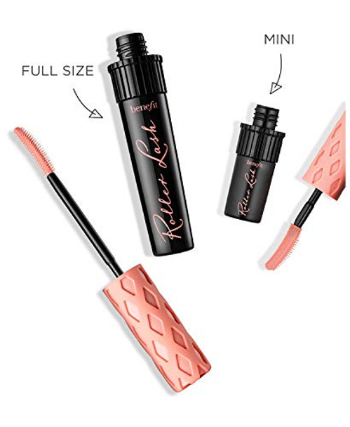 Benefit Roller Lash Rollerlash Mascara Set Full Size And Mini Travel Size Set